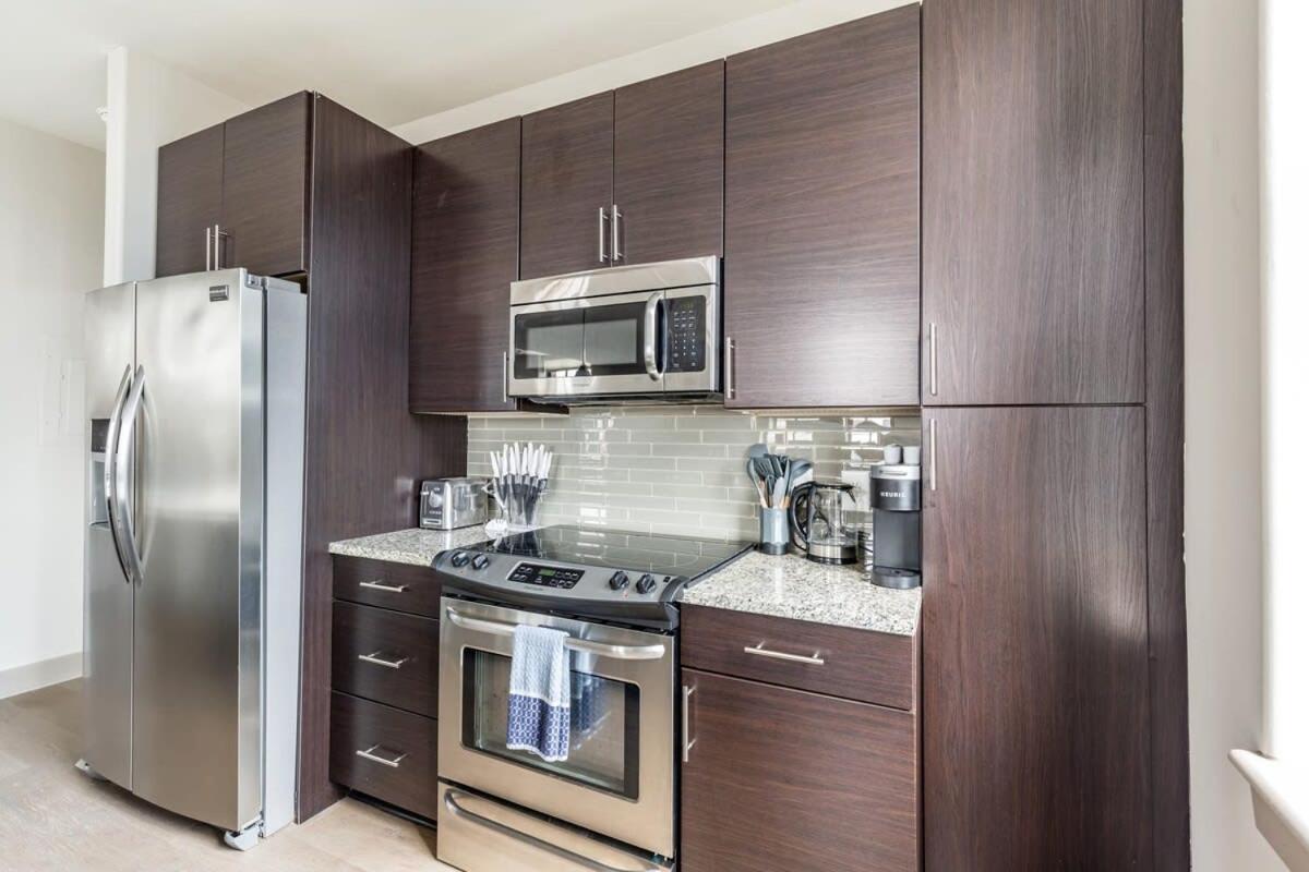 2Br Luxury Apartment With Rooftop Deck & Pool 볼티모어 외부 사진