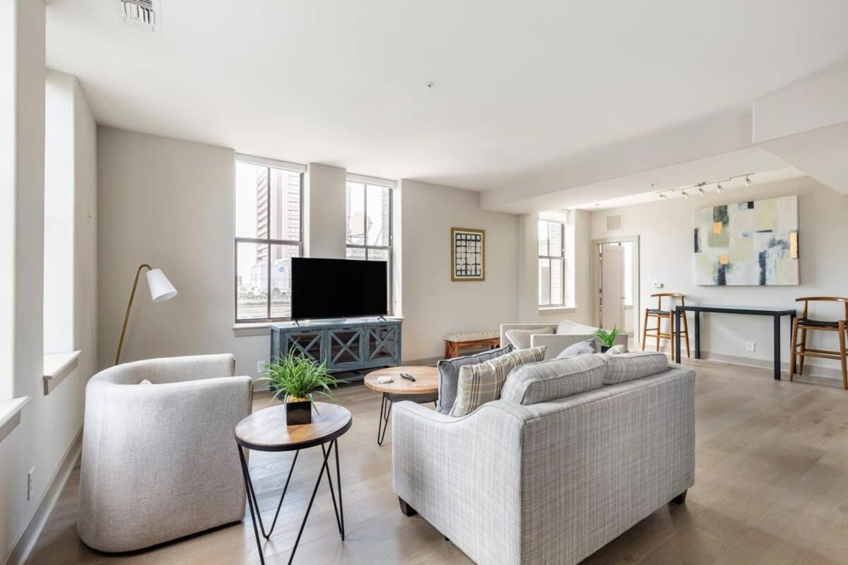 2Br Luxury Apartment With Rooftop Deck & Pool 볼티모어 외부 사진